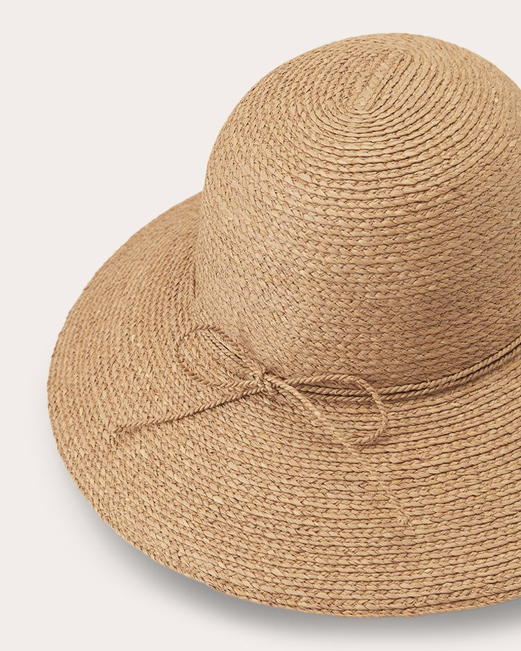 Delphina Braided Raffia Sun Hat