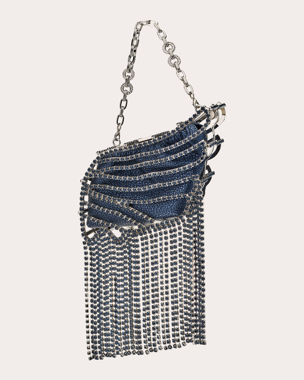 Al Tair Fringed Crystal Shoulder Bag