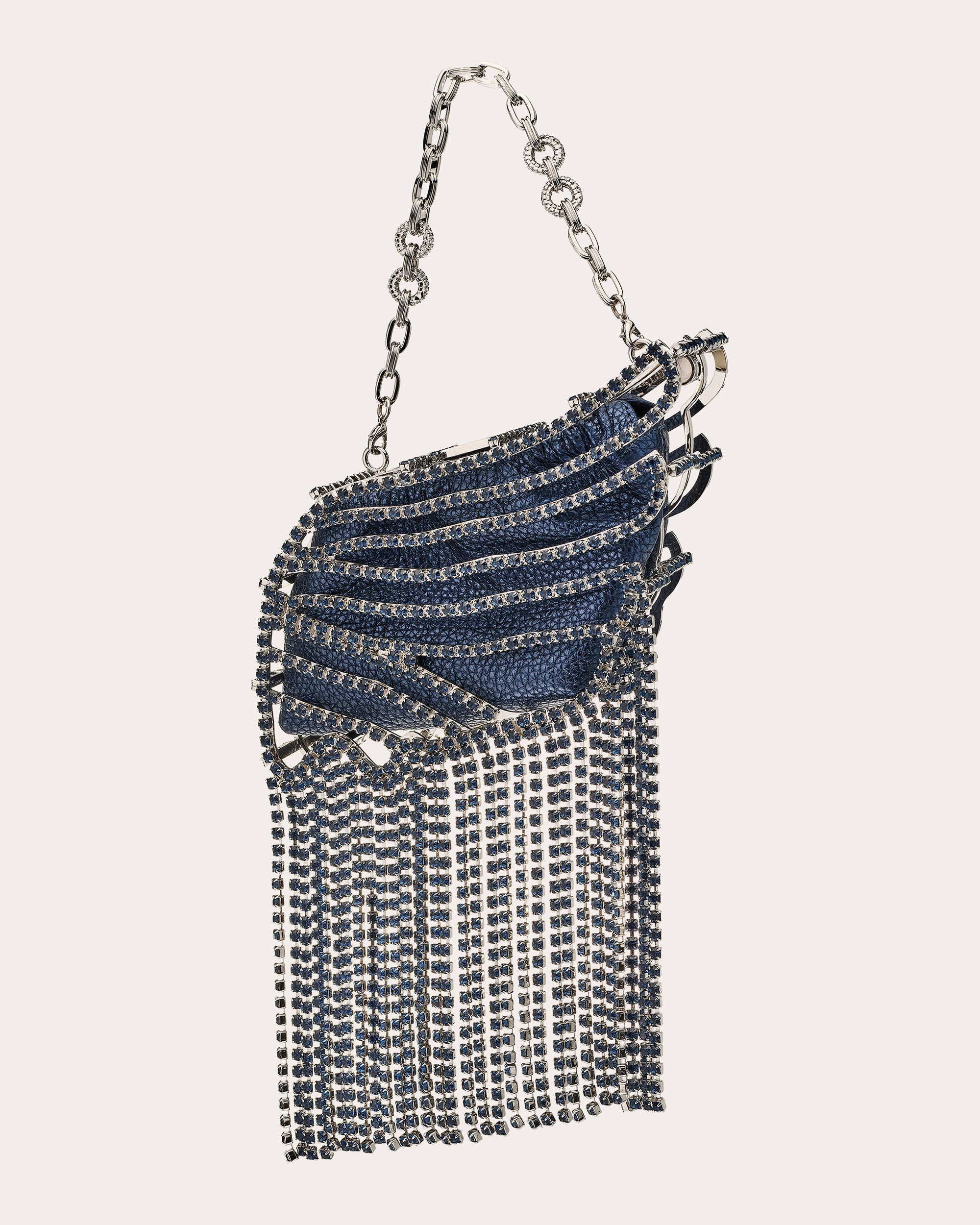 Al Tair Fringed Crystal Shoulder Bag