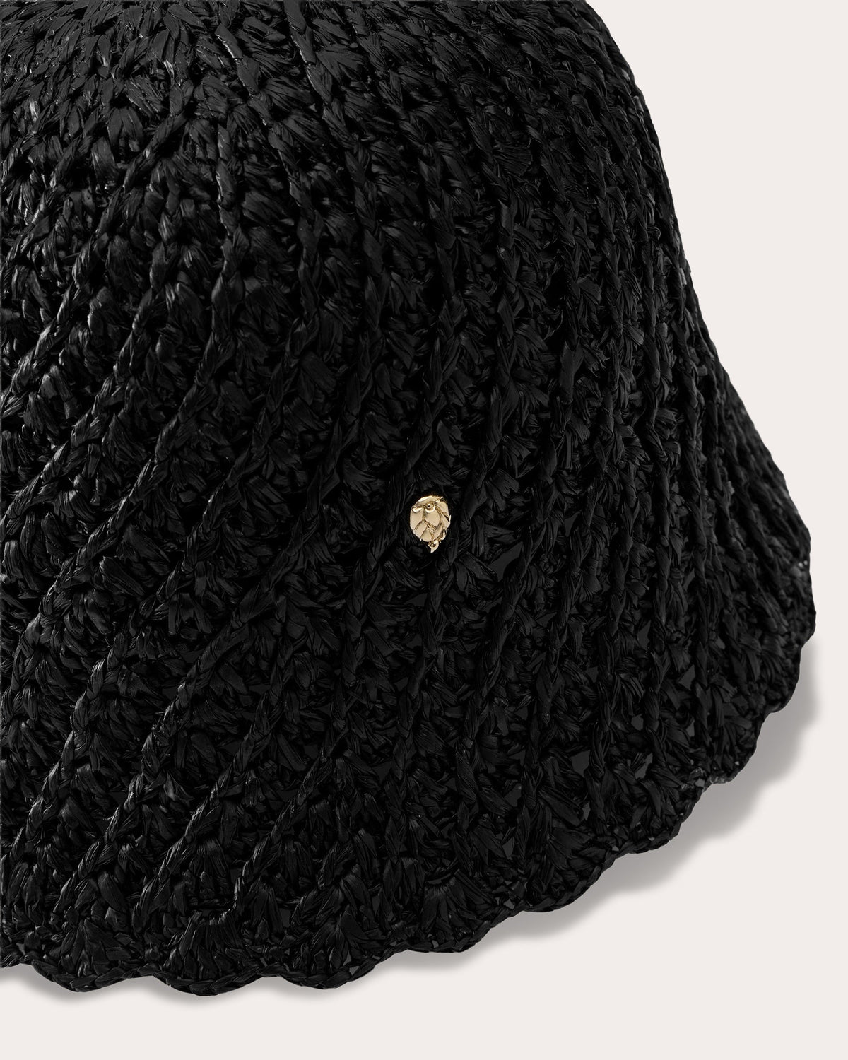 Rio Crocheted Raffia Cloche