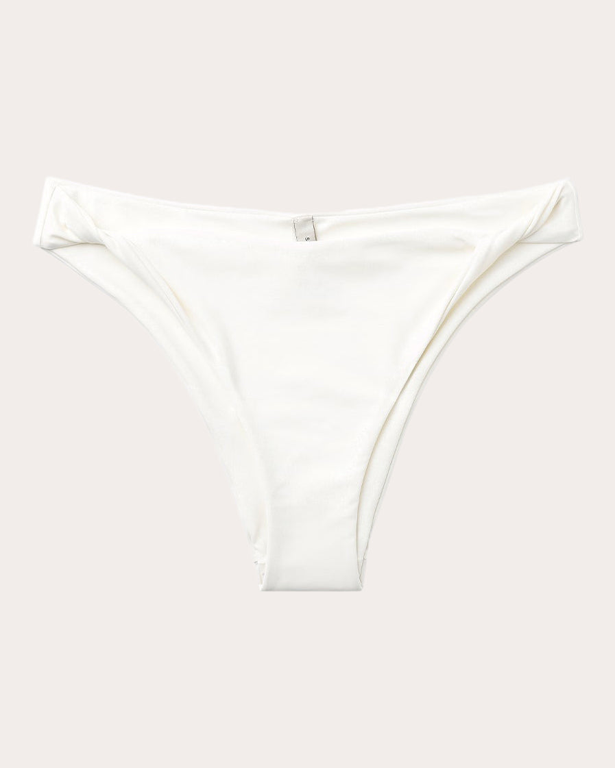 Twisted Mid-Rise Bikini Bottoms