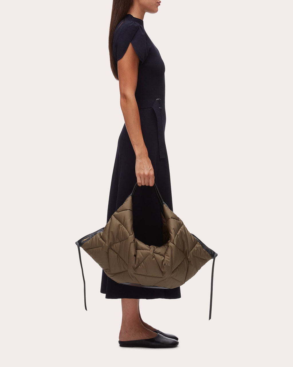 Large Luna Folded Ripstop Handbag