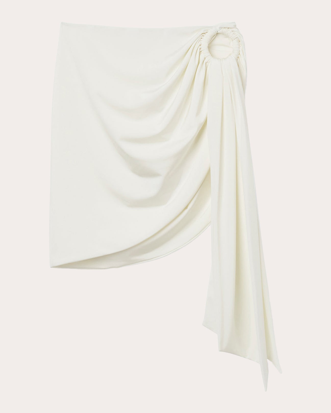 Haven Jersey Sarong Mini Skirt