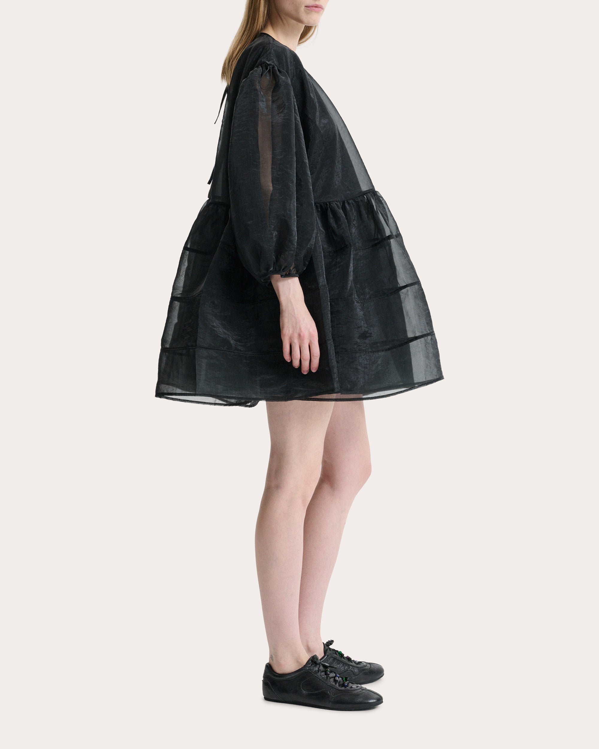 Darcy Liquid Myrtia Gathered Mini Dress