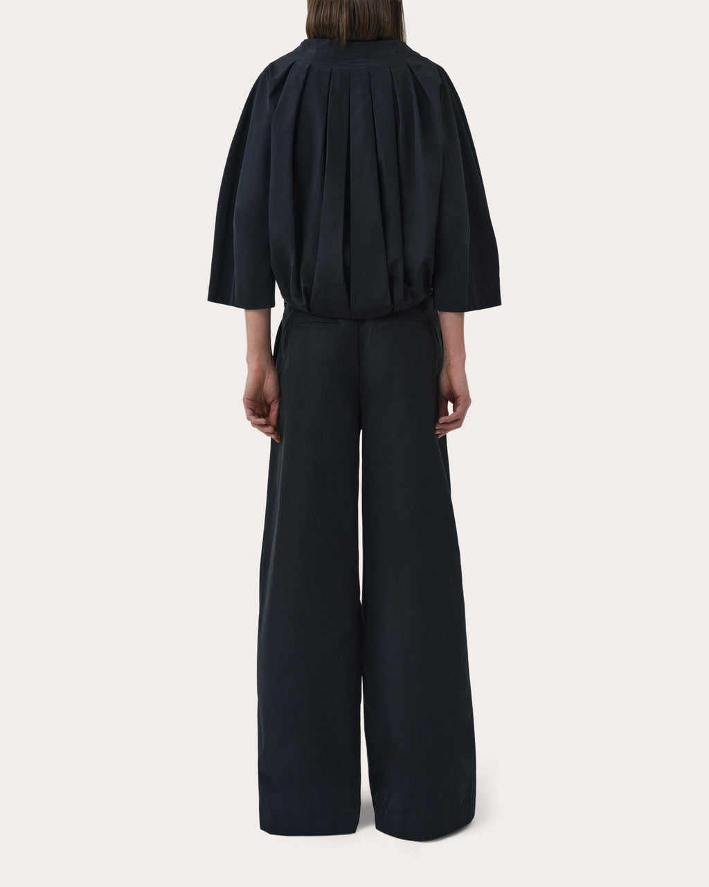 Jess Pleated Faille Jacket