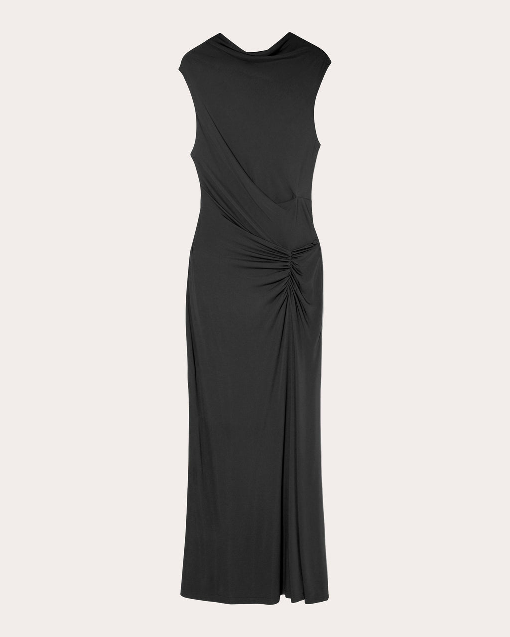 Acacia Jersey Draped Maxi Dress