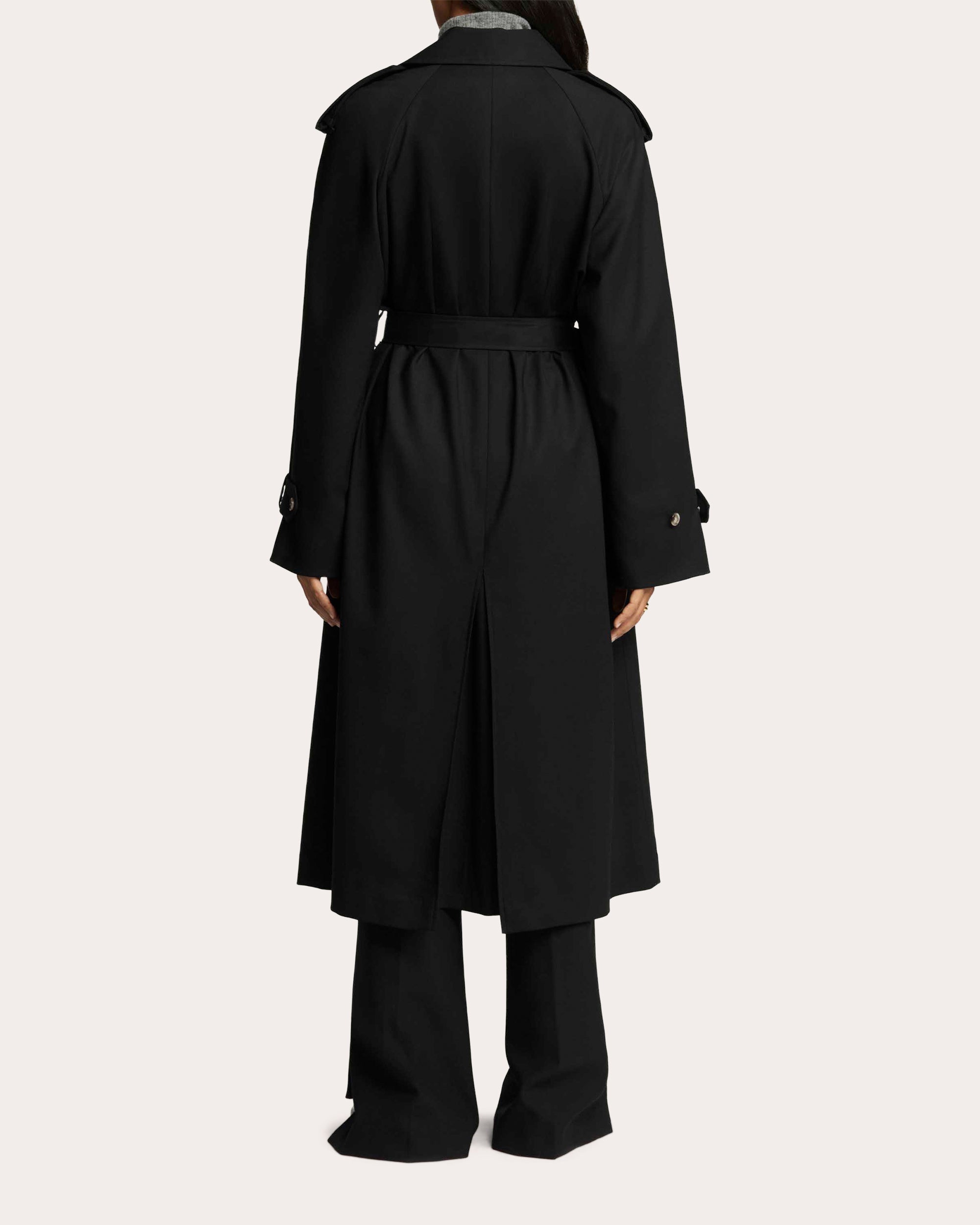 Seasonless Wool Classic Trench Coat
