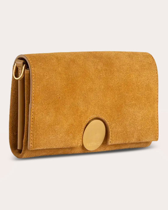12AM Suede Baguette Bag