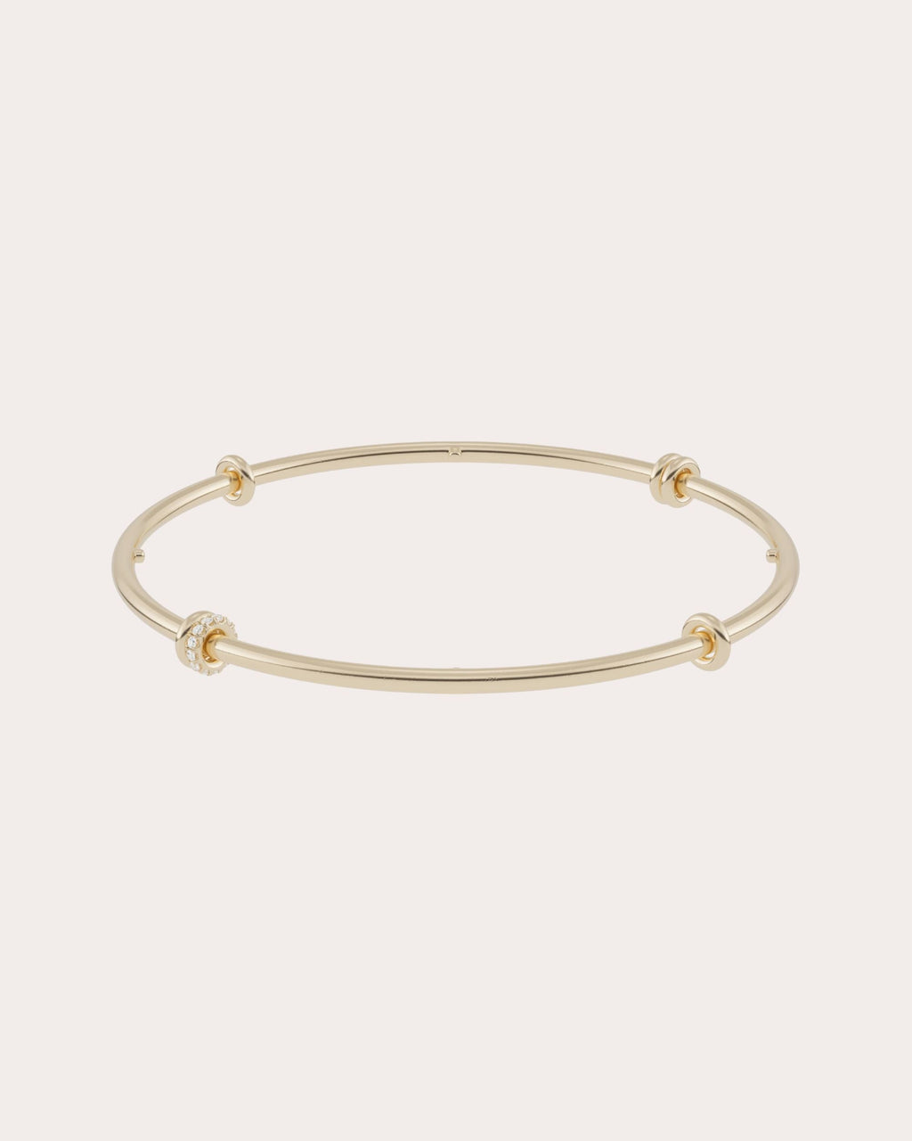 Diamond & 18k Gold Kini Pavé Bangle