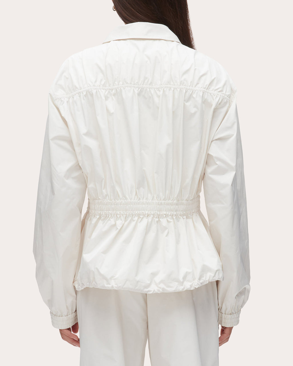 Ripstop Shirred Drawstring Jacket