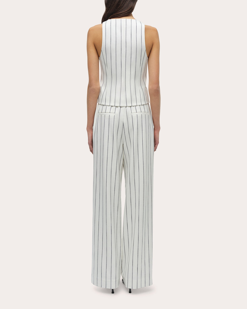 Sabina Stripe Suit Vest