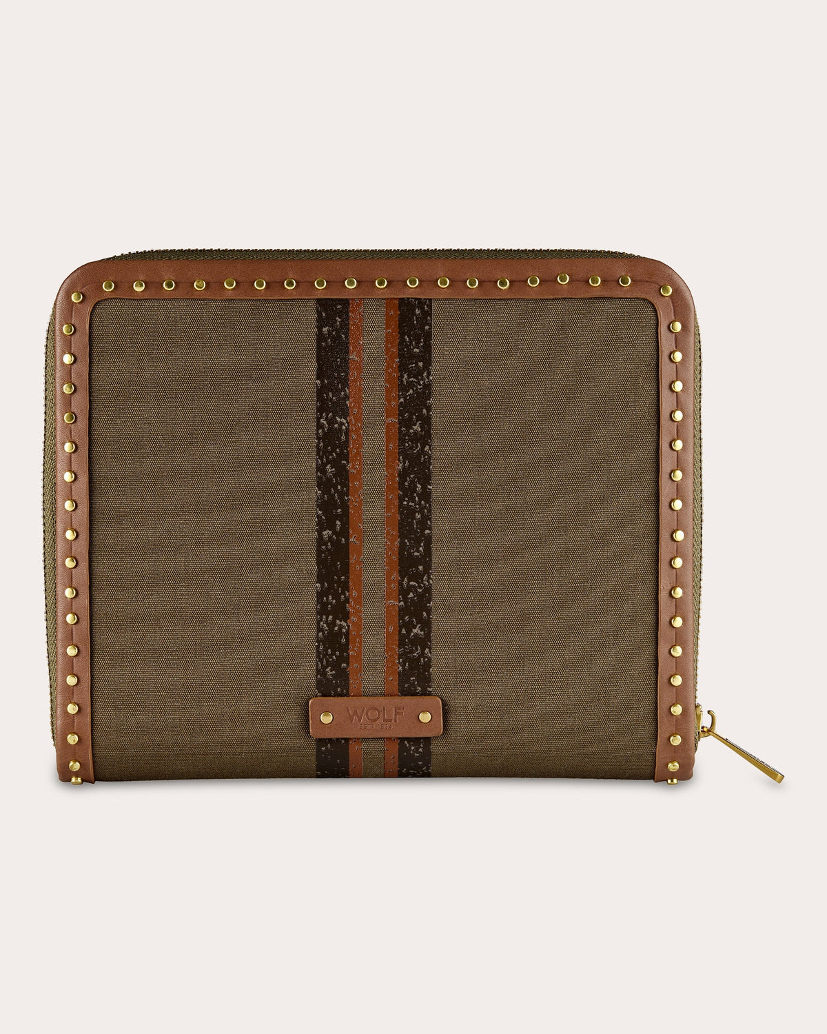 Ida Travel Zip Canvas Jewelry Portfolio