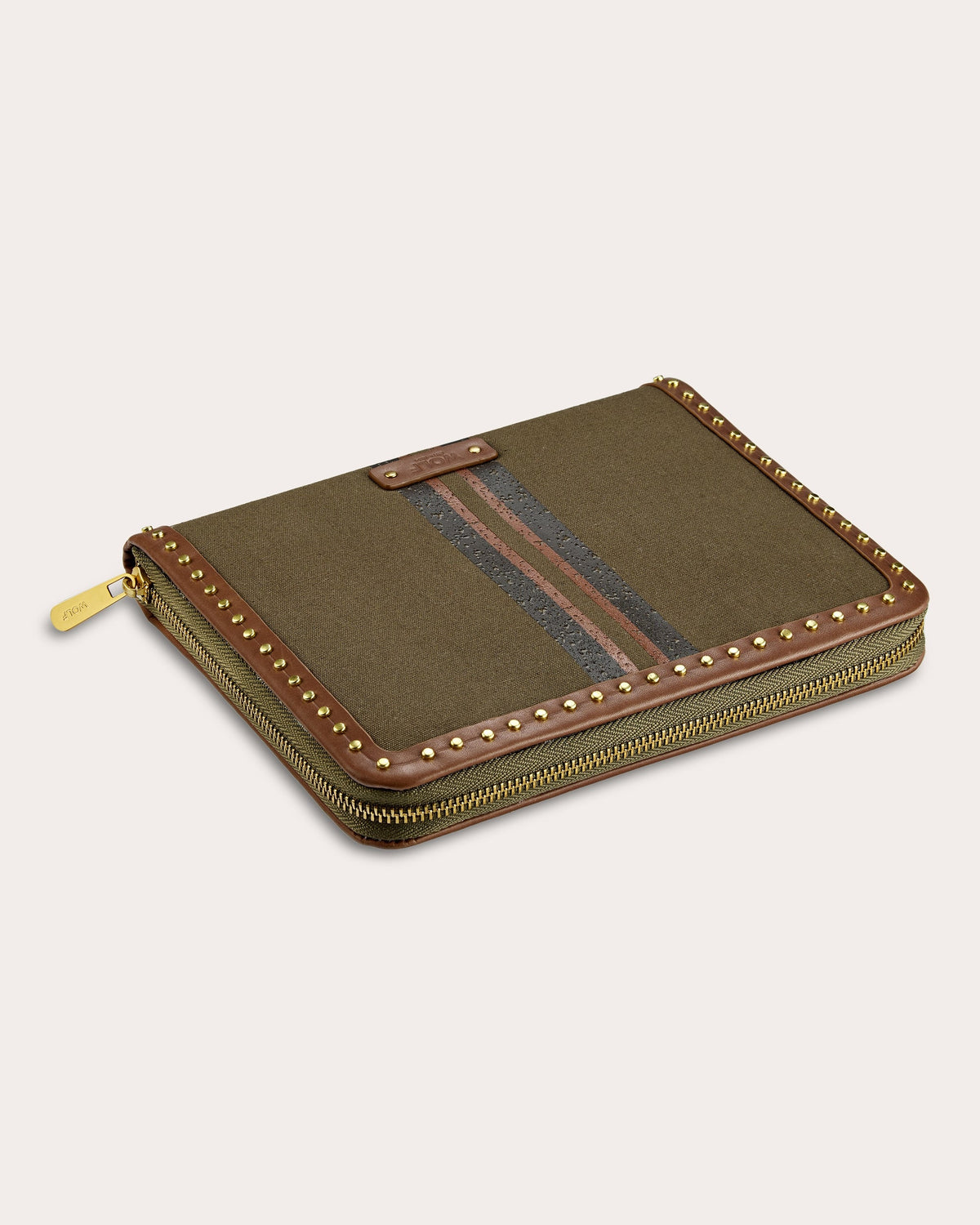 Ida Travel Zip Canvas Jewelry Portfolio