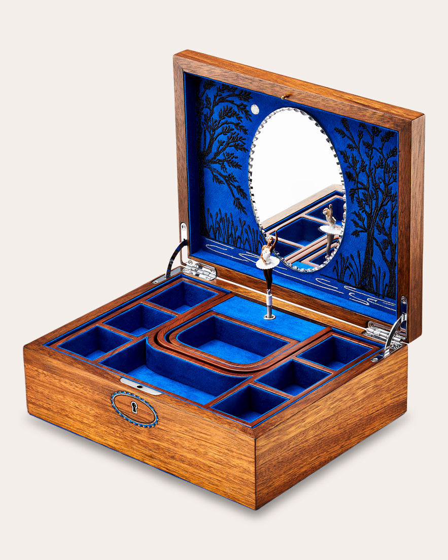 Swan Lake Ballet Musical Jewelry Box