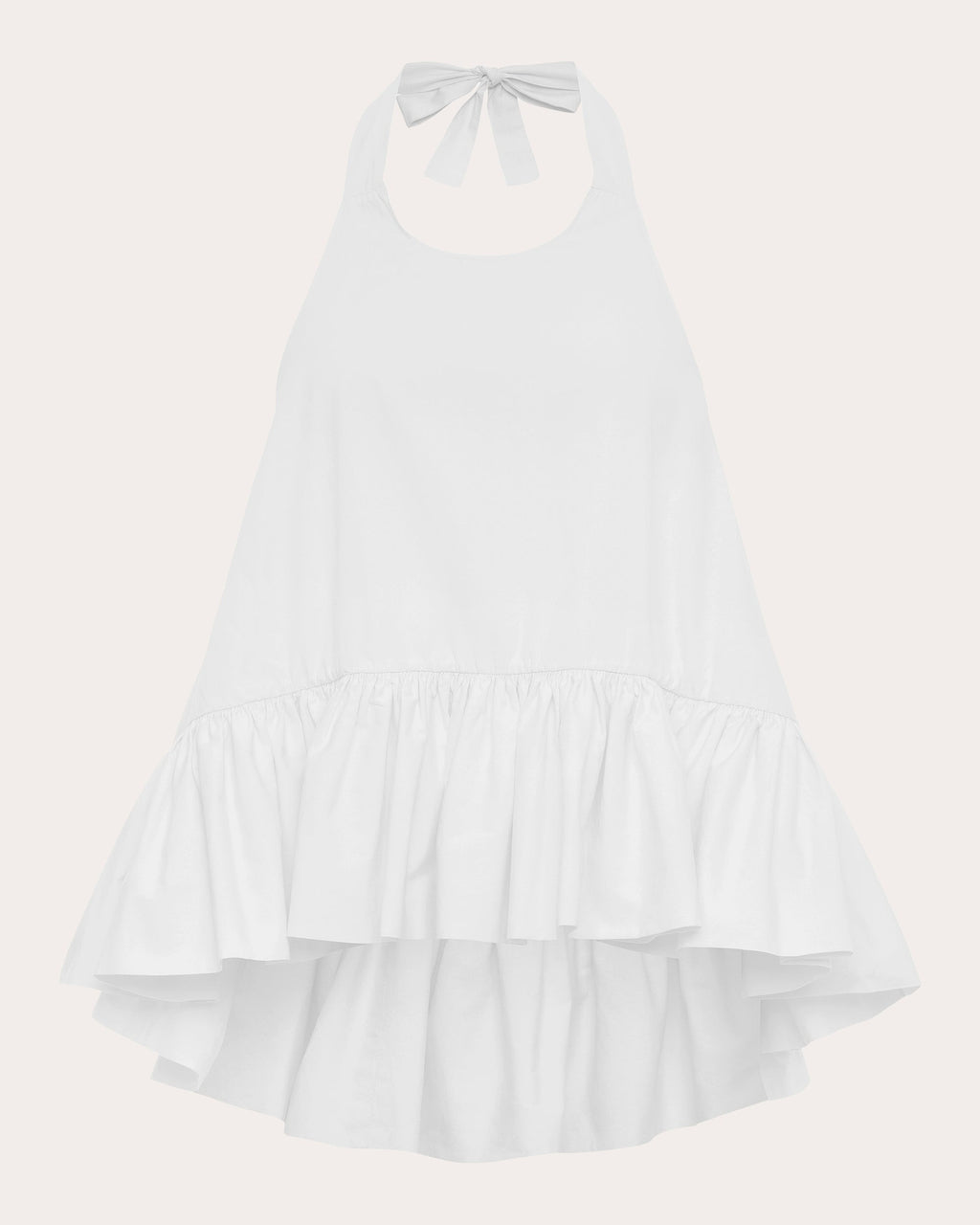 Winston Poplin High-Low Halter Top