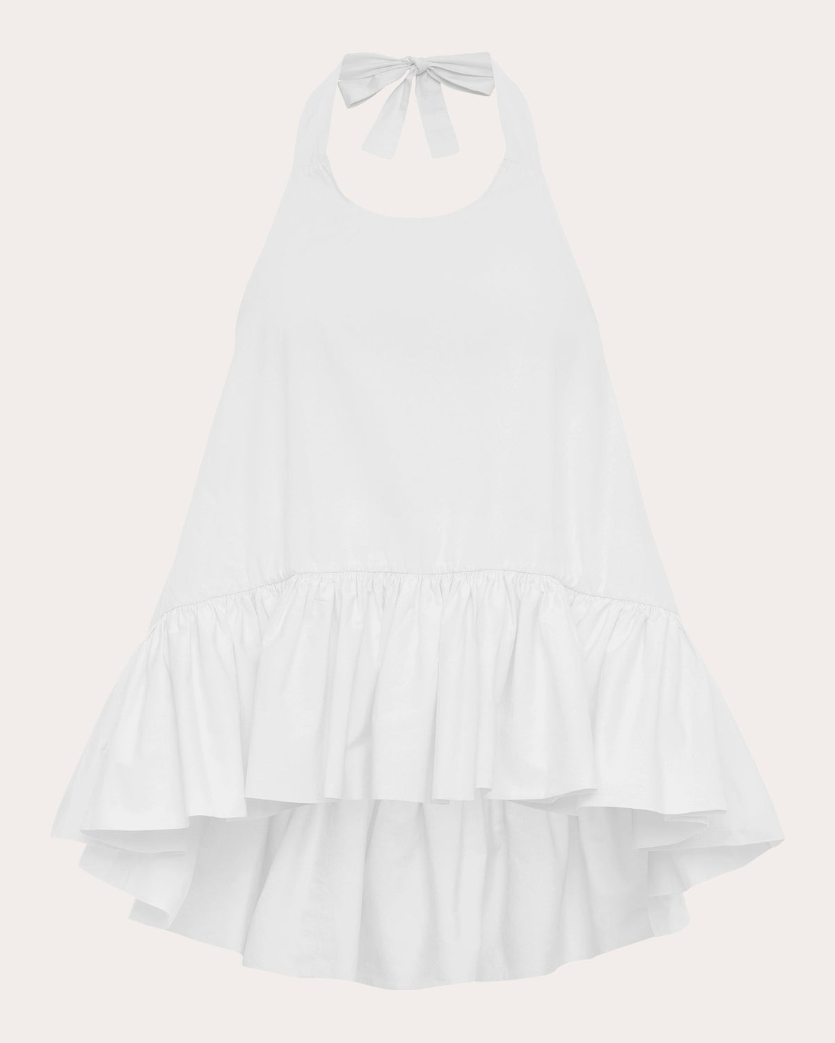 Winston Poplin High-Low Halter Top