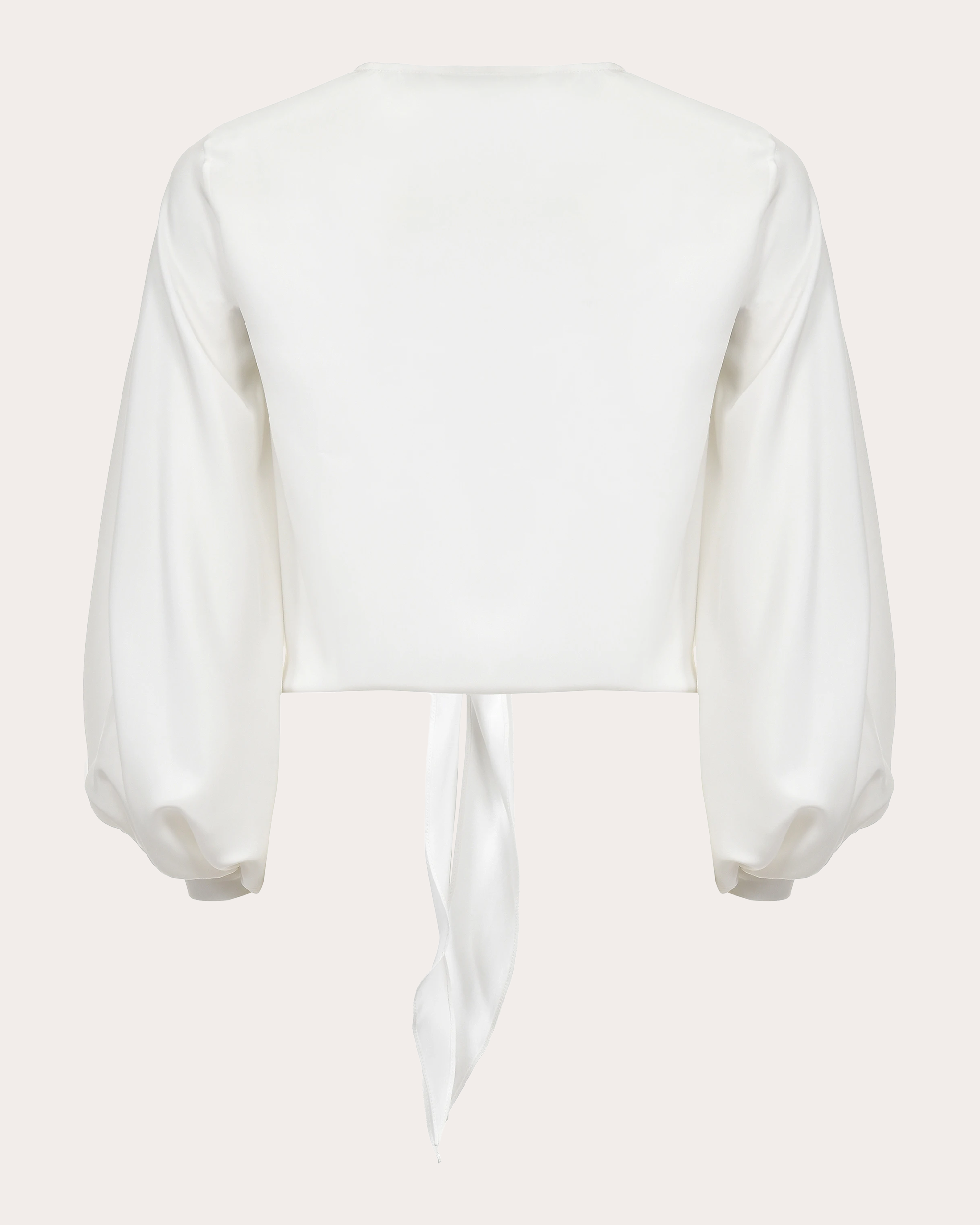 Crystal-Embellished Silk Blouse