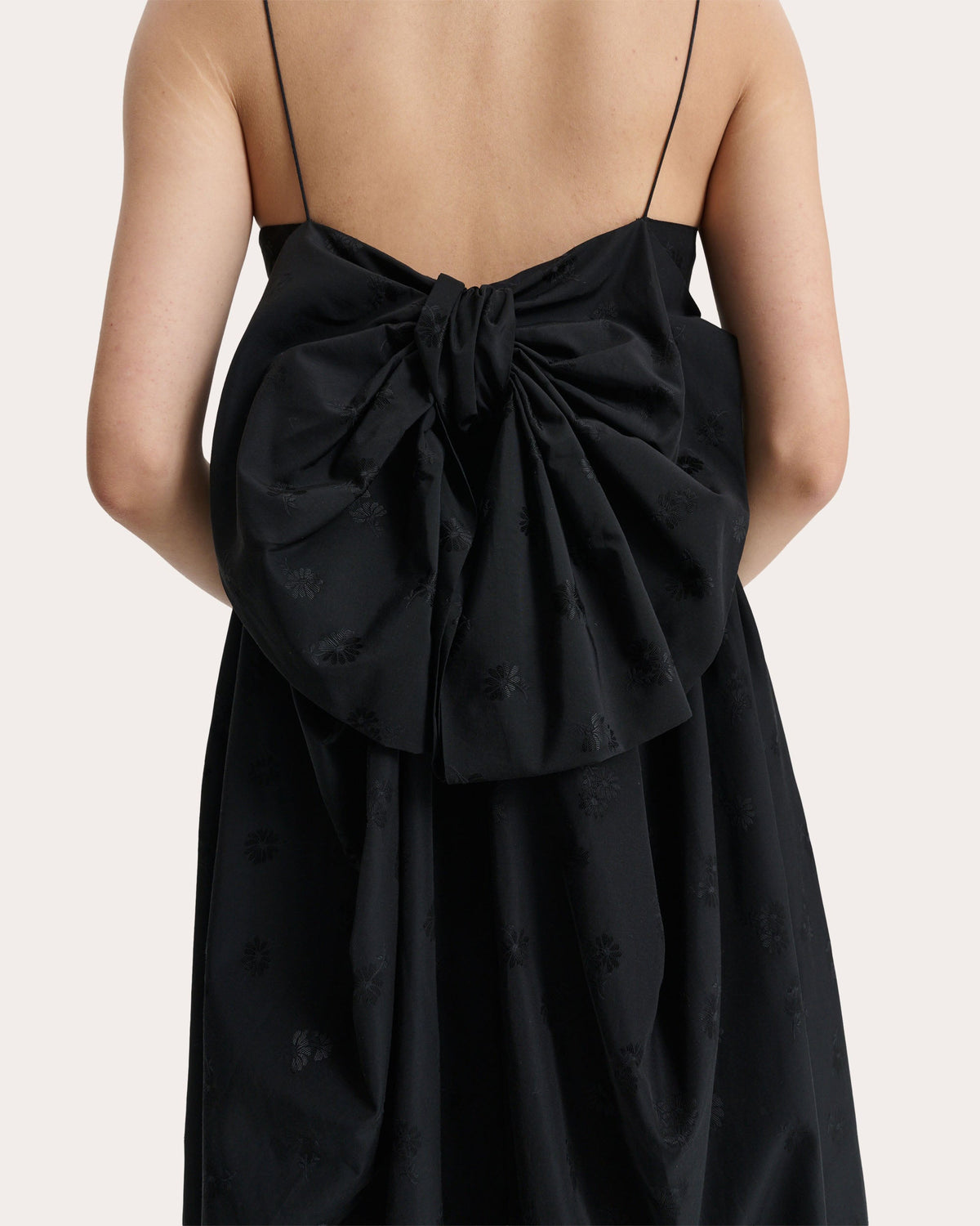 Vilma Ditsy Bellis Jacquard Midi Dress