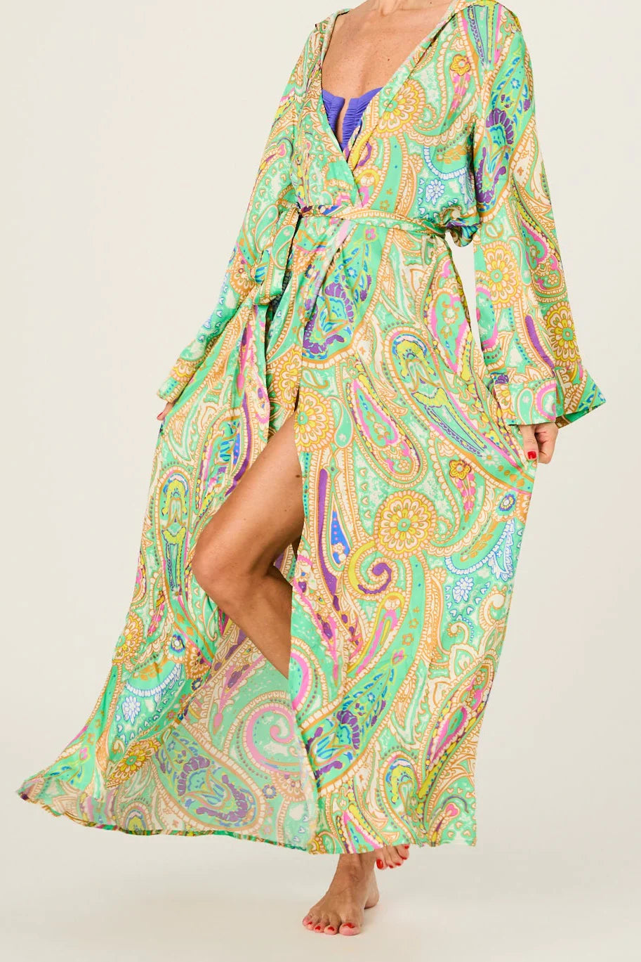 The Santorini Kimono