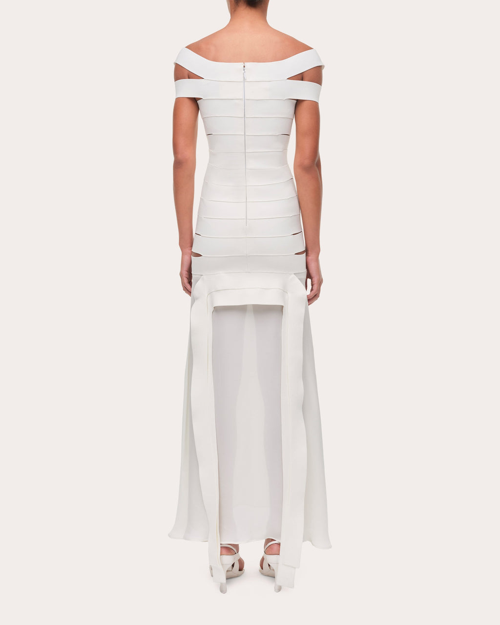 Callaway Bandage Knit Cutout Maxi Dress