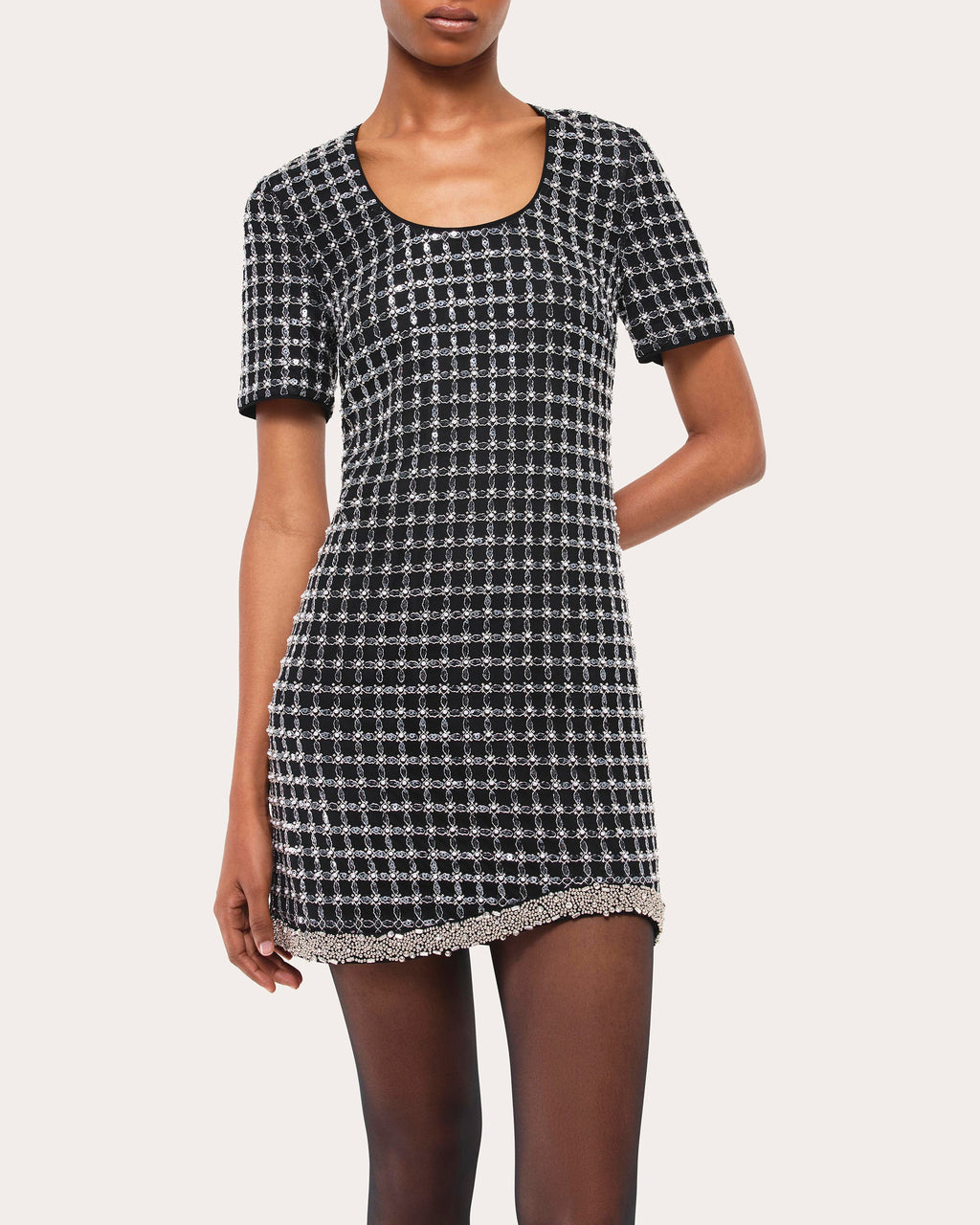 Vivalie Embellished Mini Dress