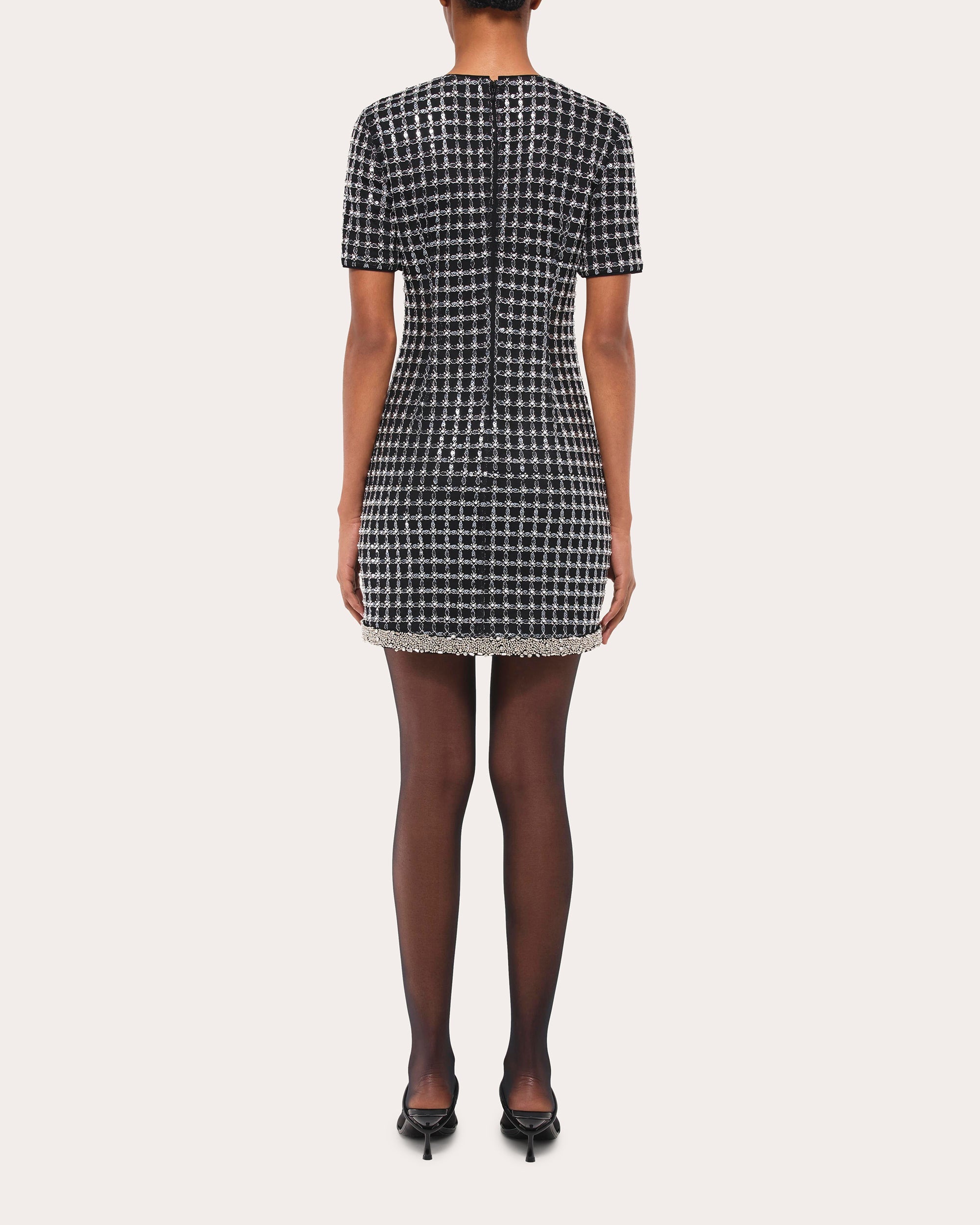 Vivalie Embellished Mini Dress