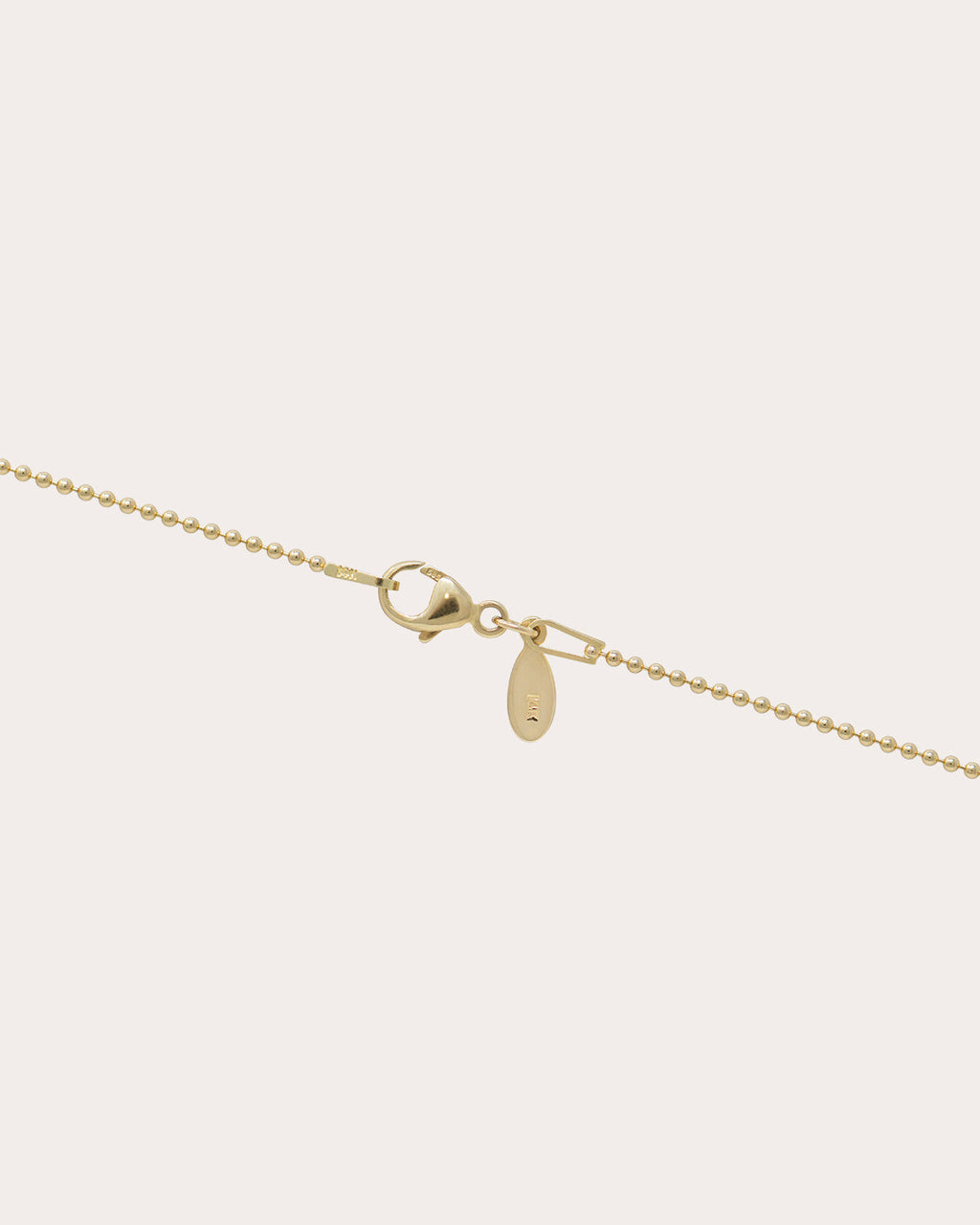 14k Gold Mini Ball Chain Necklace
