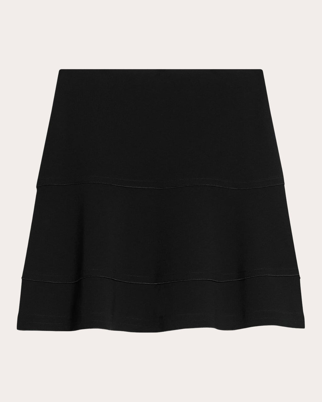Admiral Crepe Seamed A-Line Mini Skirt