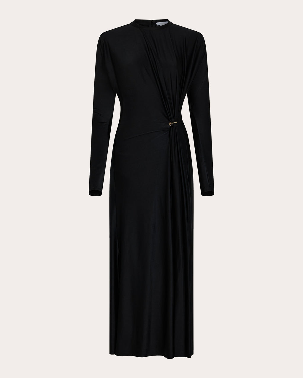 Ruched Jersey Midi Dress