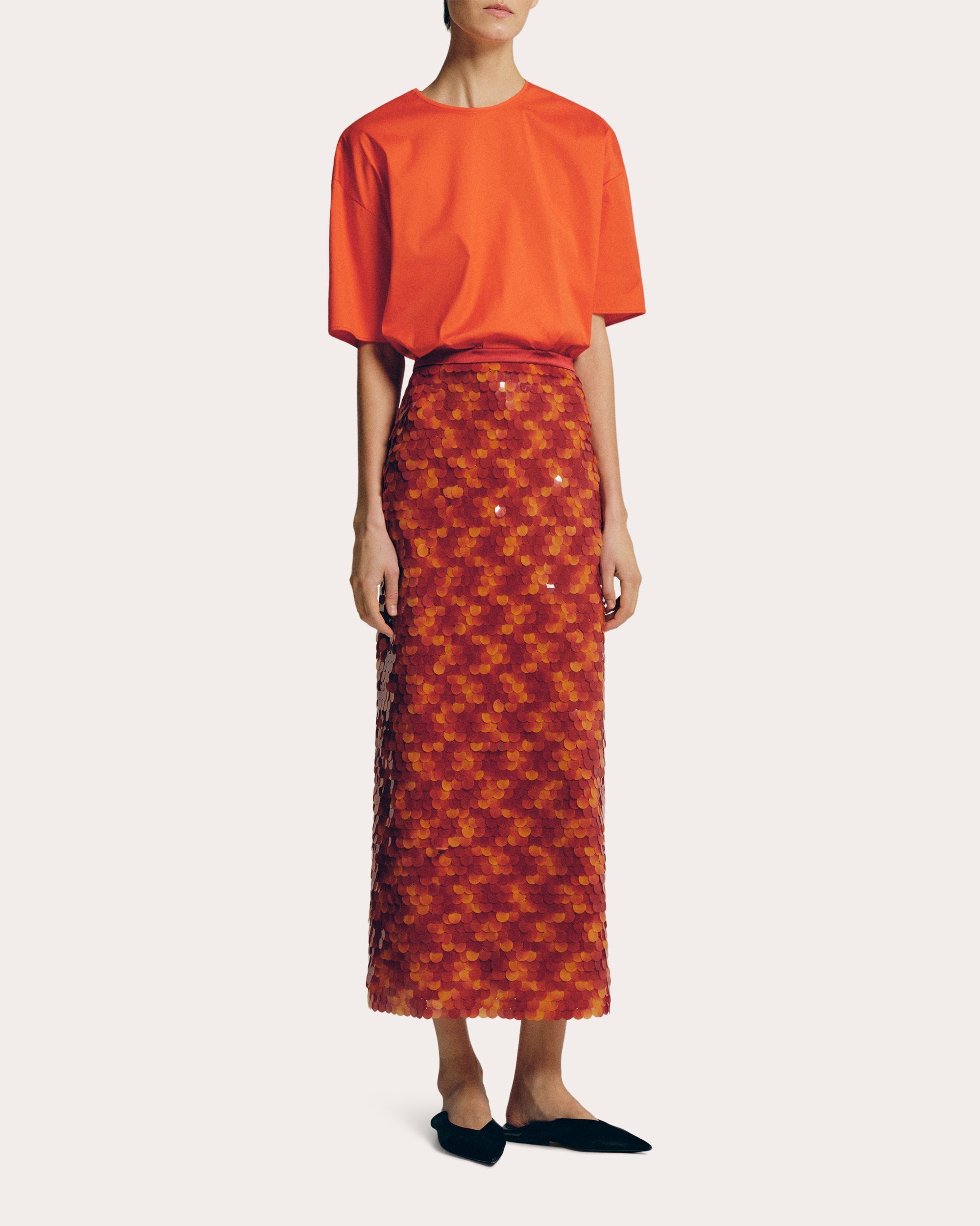 Poplin Boxy T-Shirt