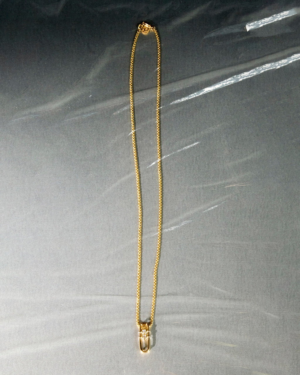 Diamond Métta Drop Necklace