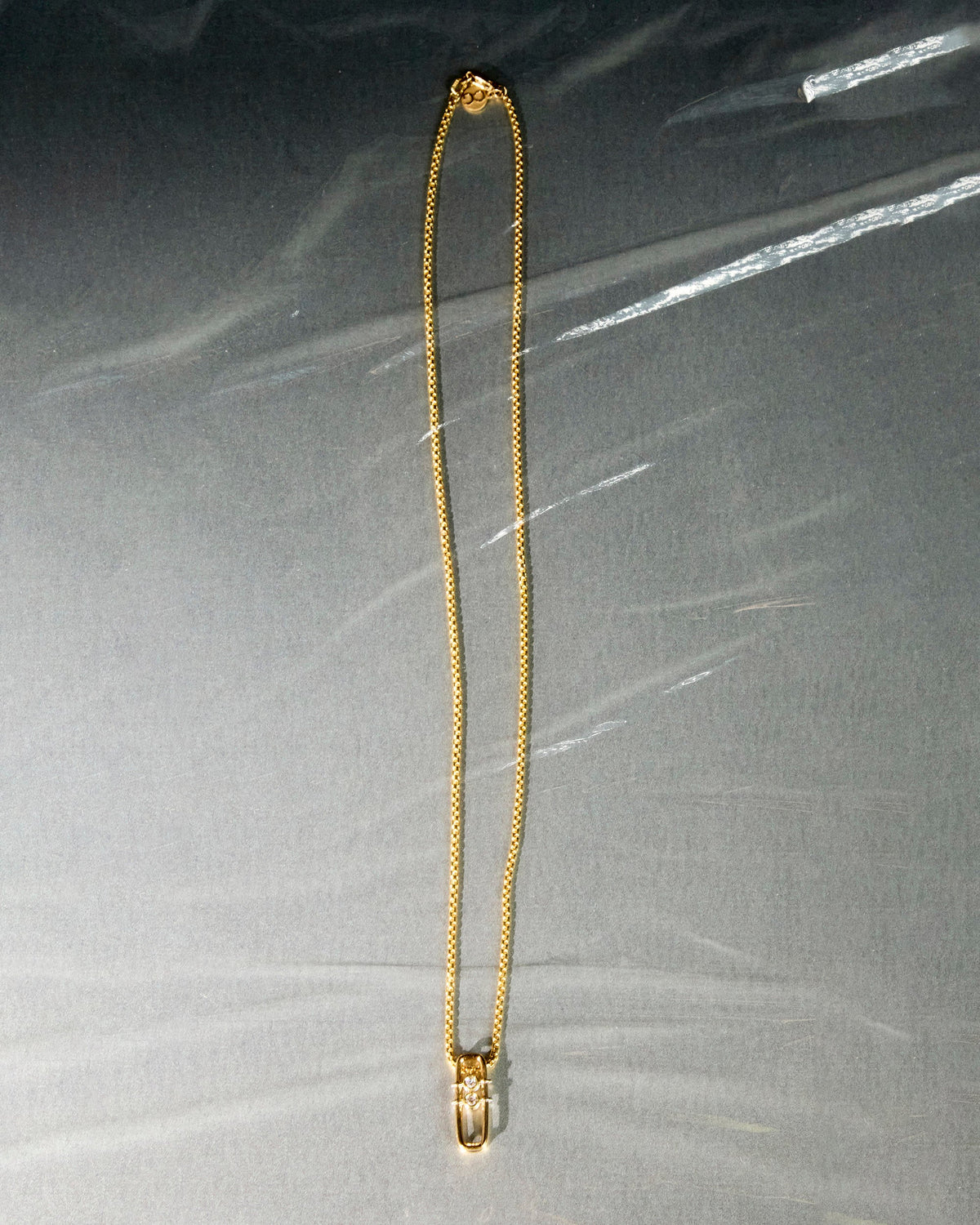 Diamond Métta Drop Necklace