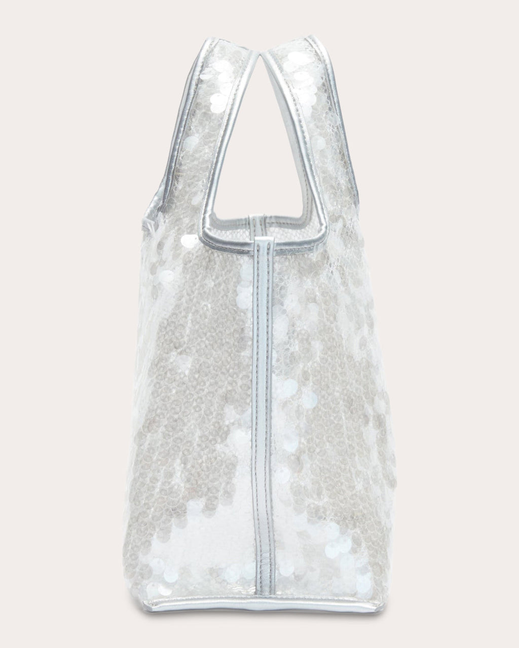Mini Sequin Mesh Market Tote