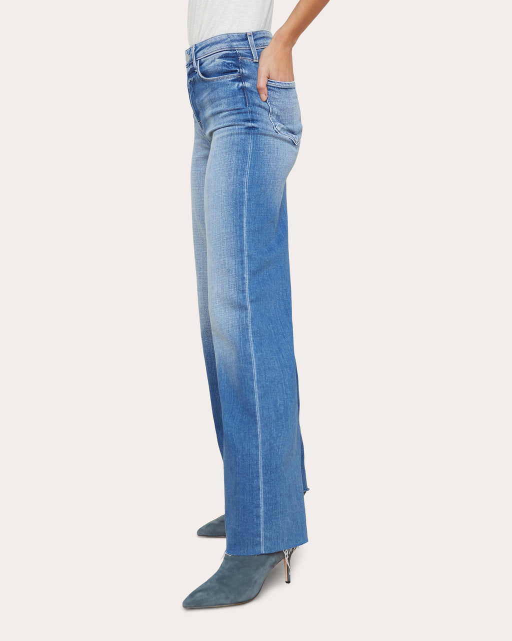 Scottie High-Rise Wide-Leg Jeans
