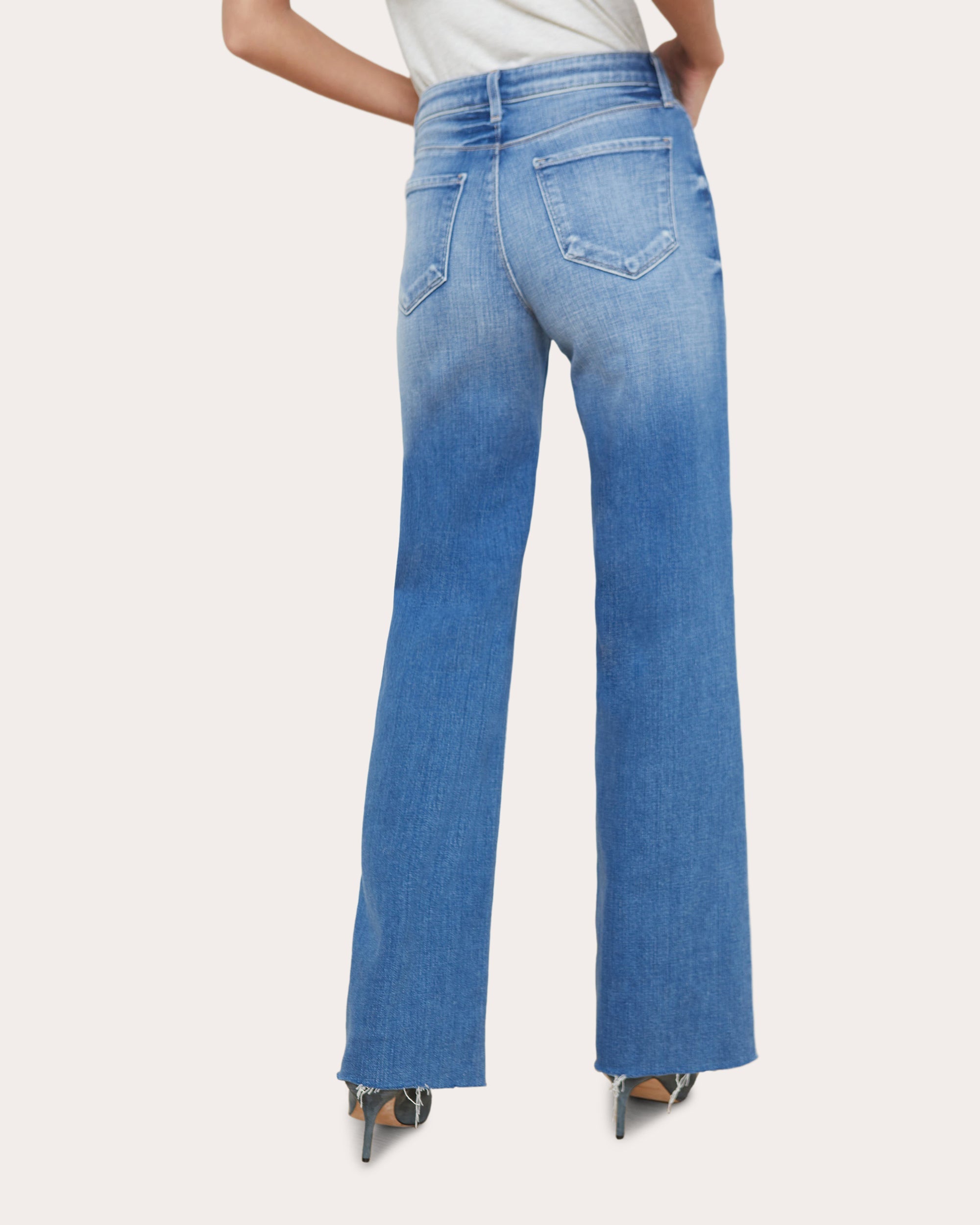 Scottie High-Rise Wide-Leg Jeans