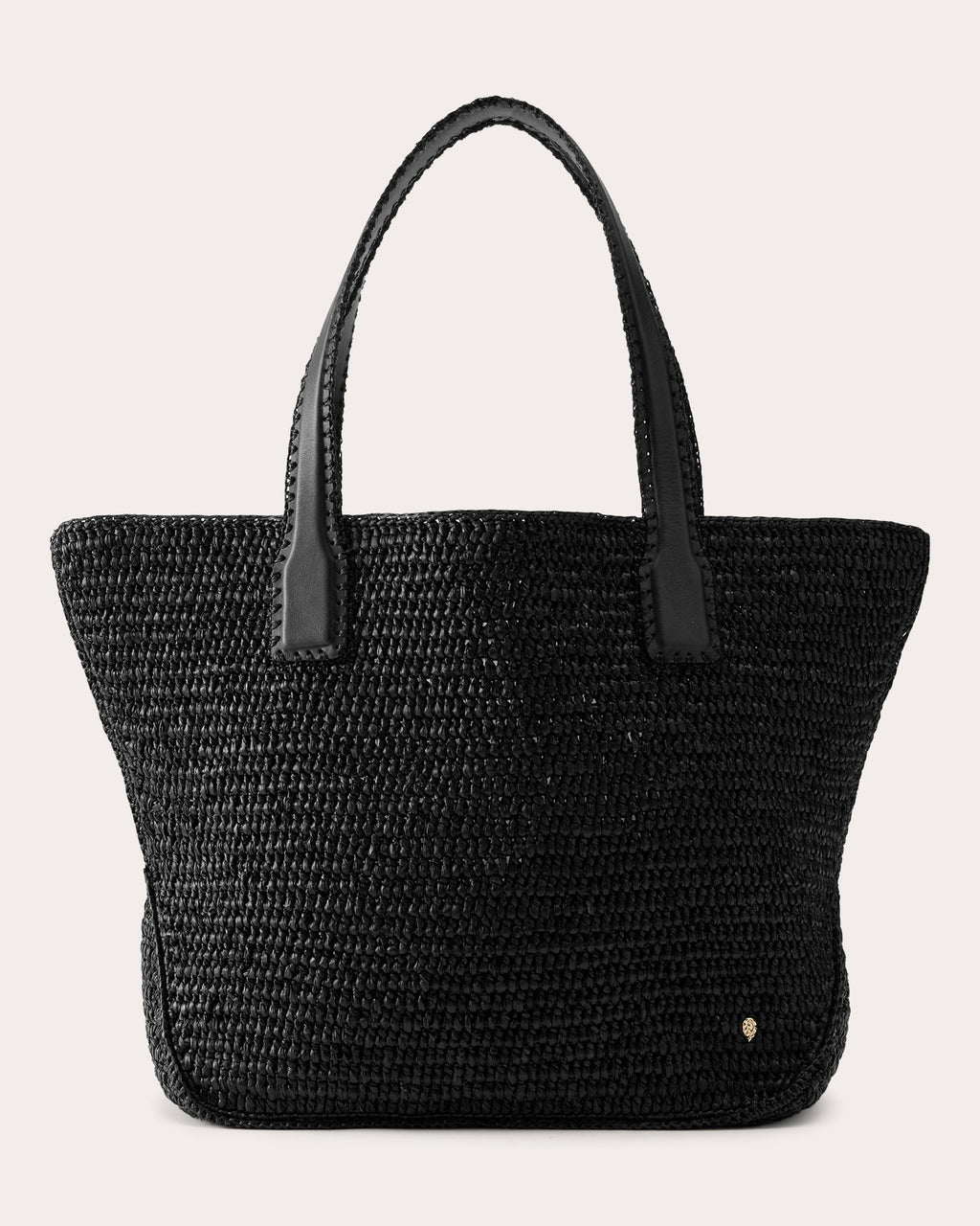 Liyoni Crocheted Raffia Tote Bag