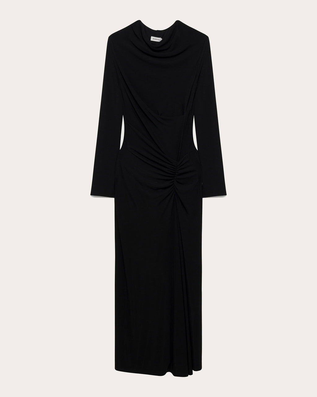 Ferrera Jersey Draped Midi Dress