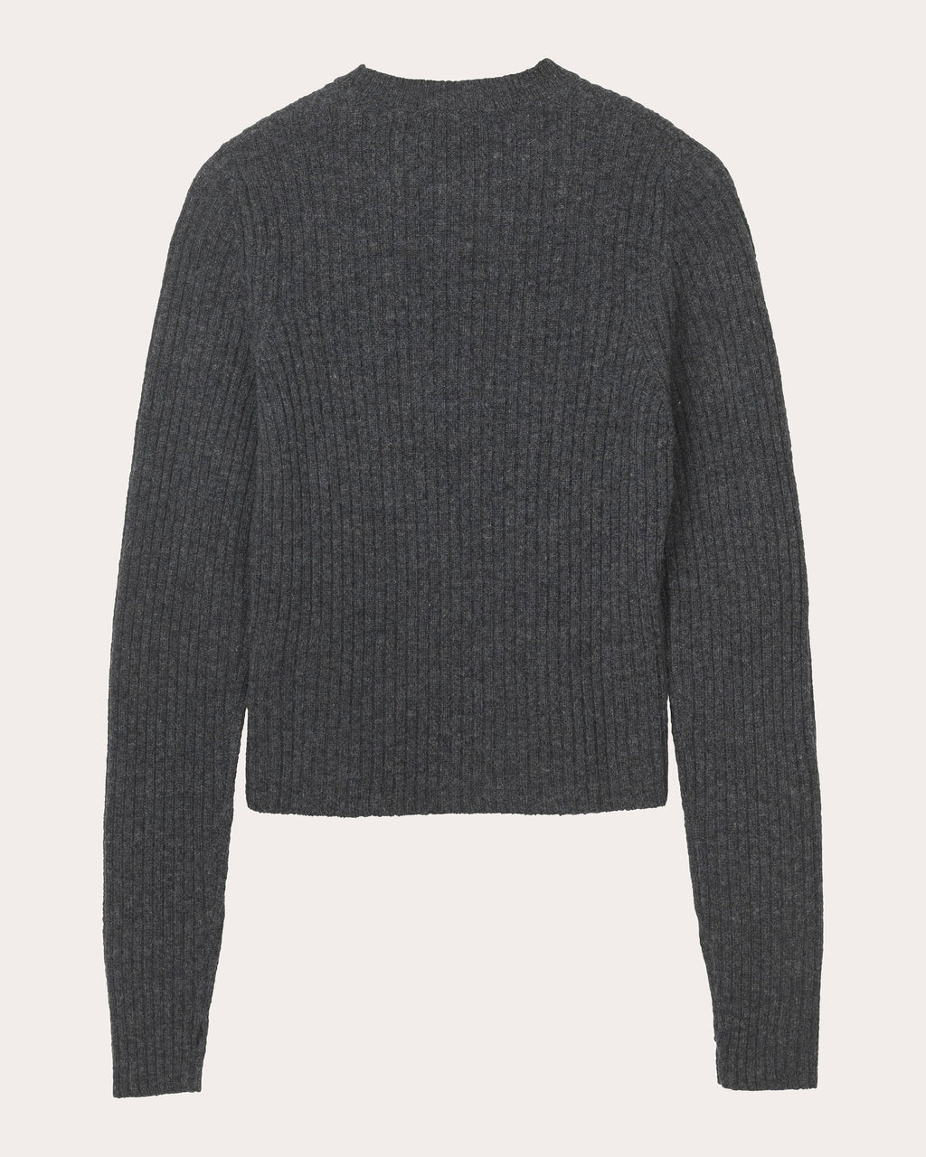 Blas Floral Appliqué Wool Crewneck Sweater