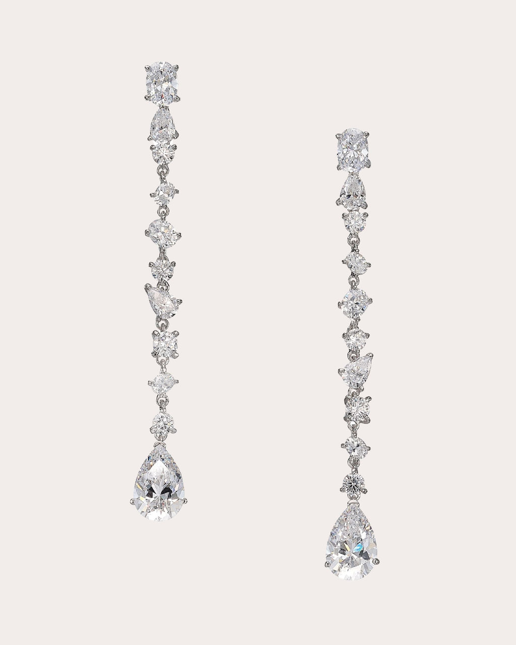 Diamond Celestial Dust Drop Earrings