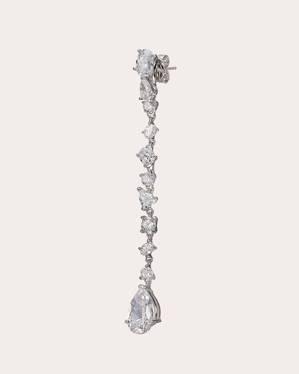 Diamond Celestial Dust Drop Earrings