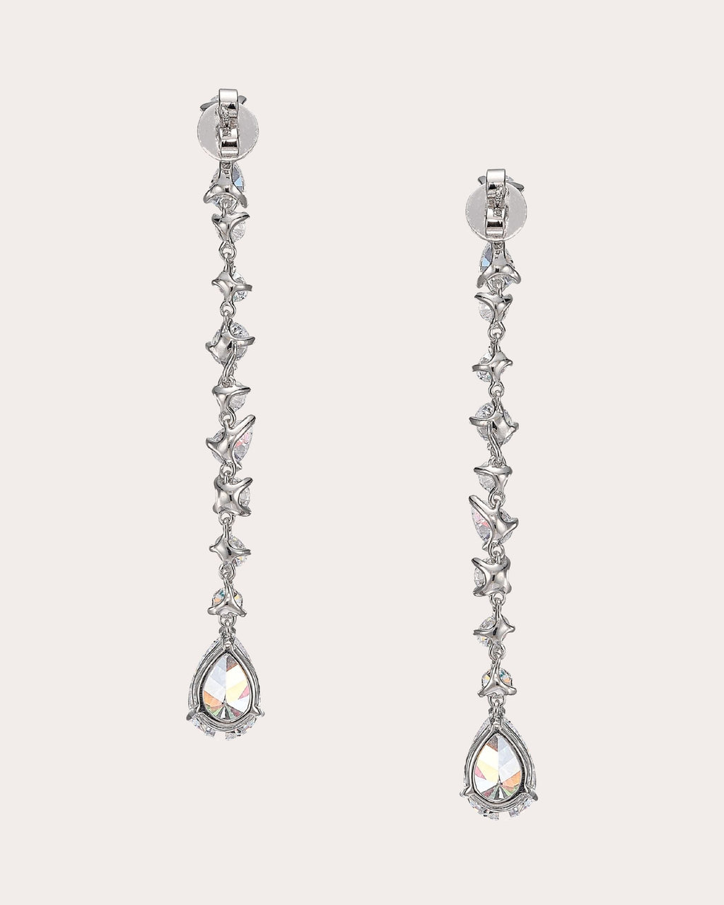 Diamond Celestial Dust Drop Earrings