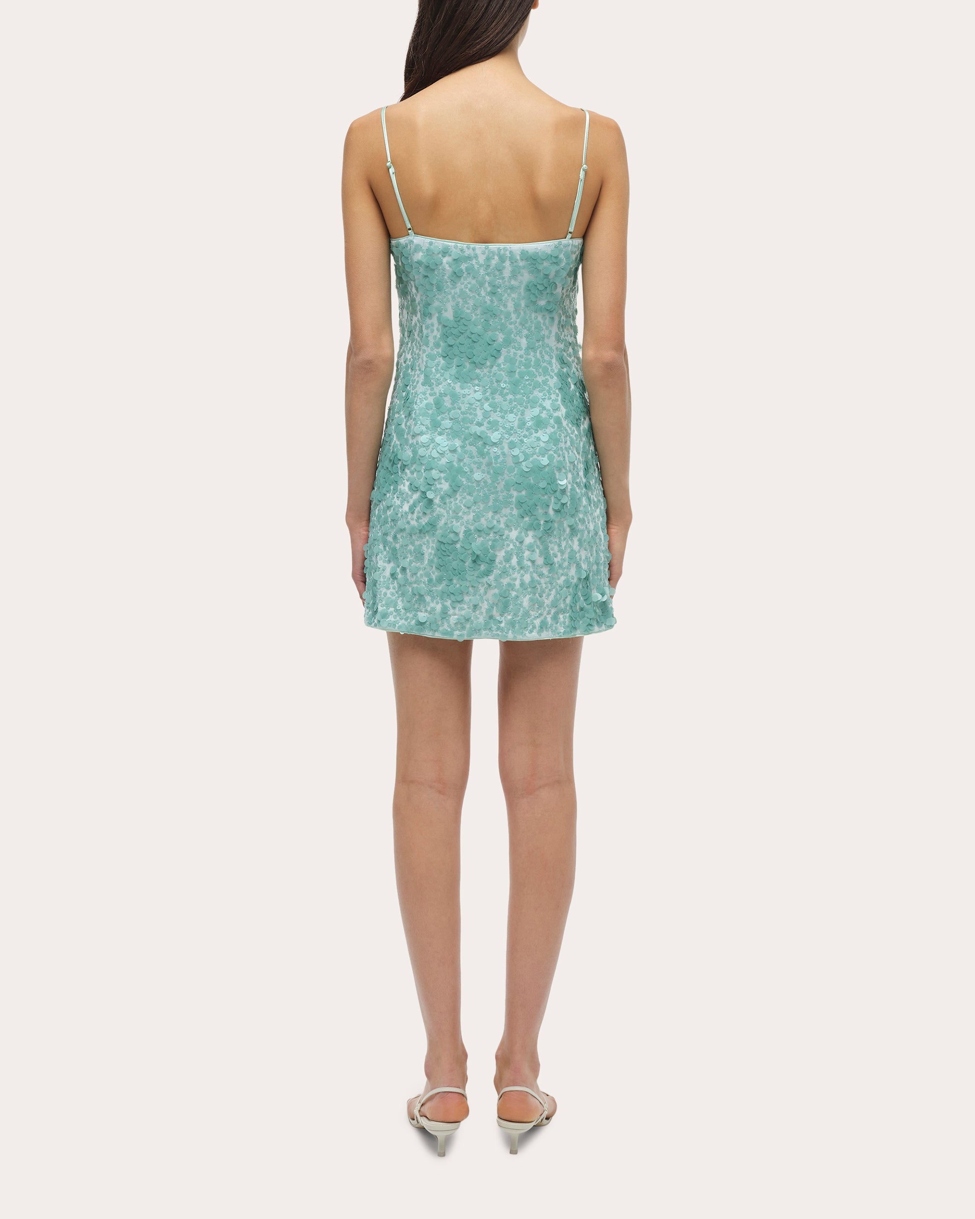 Lollie Sequin Sleeveless Mini Dress