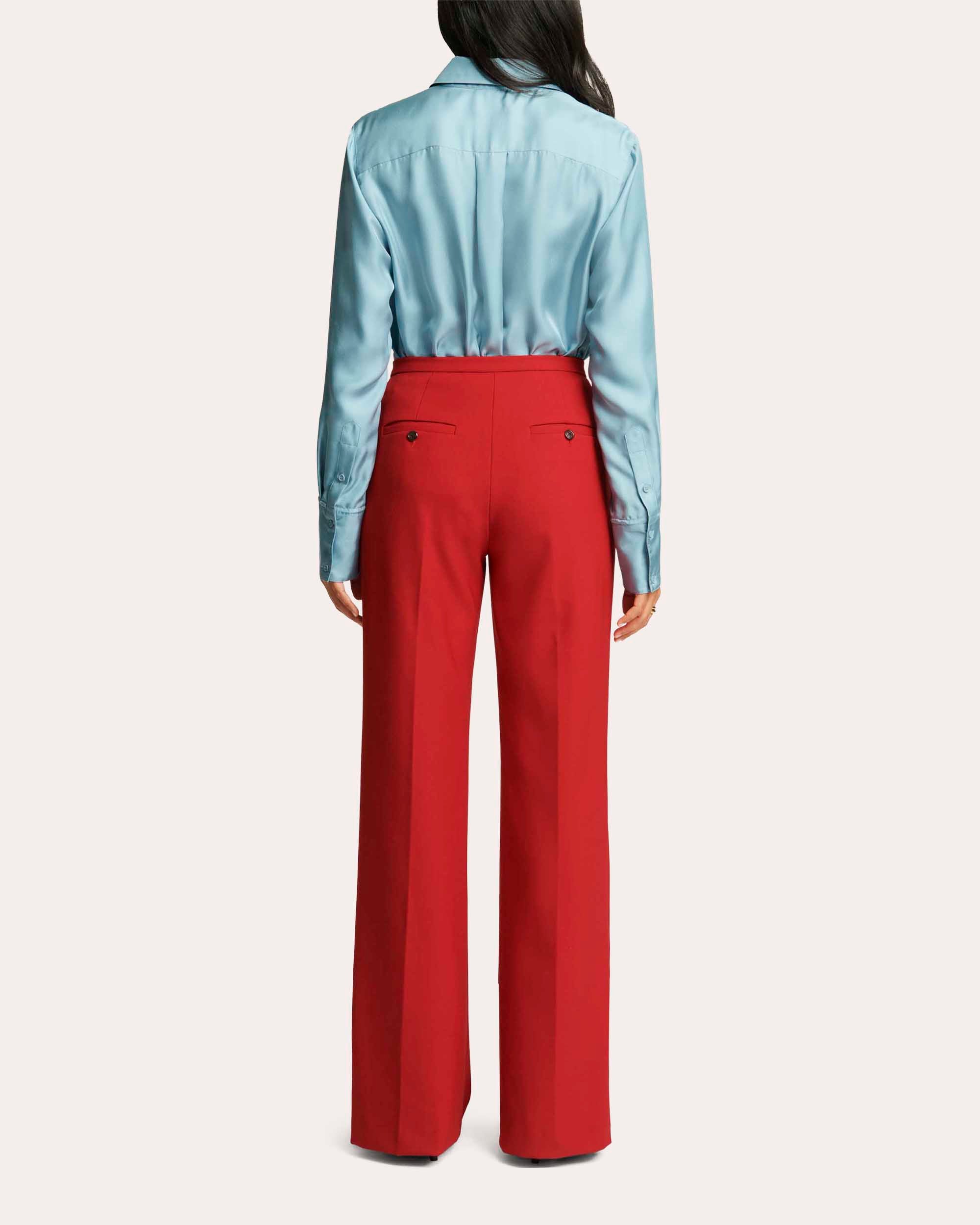 Prince Heavy Wool Twill Creased Trousers