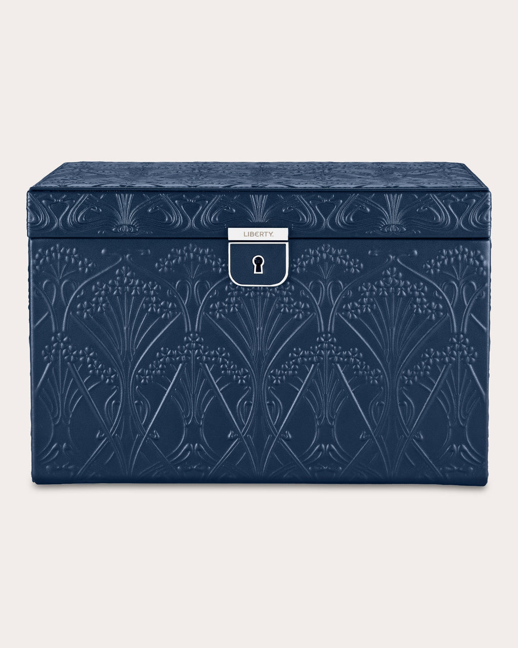 Liberty Large Embossed Jewelry Box