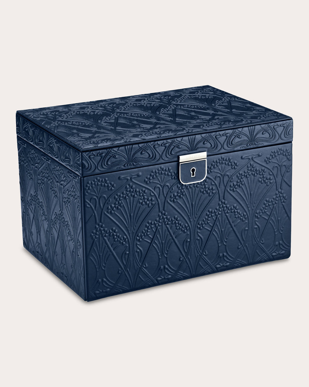 Liberty Large Embossed Jewelry Box