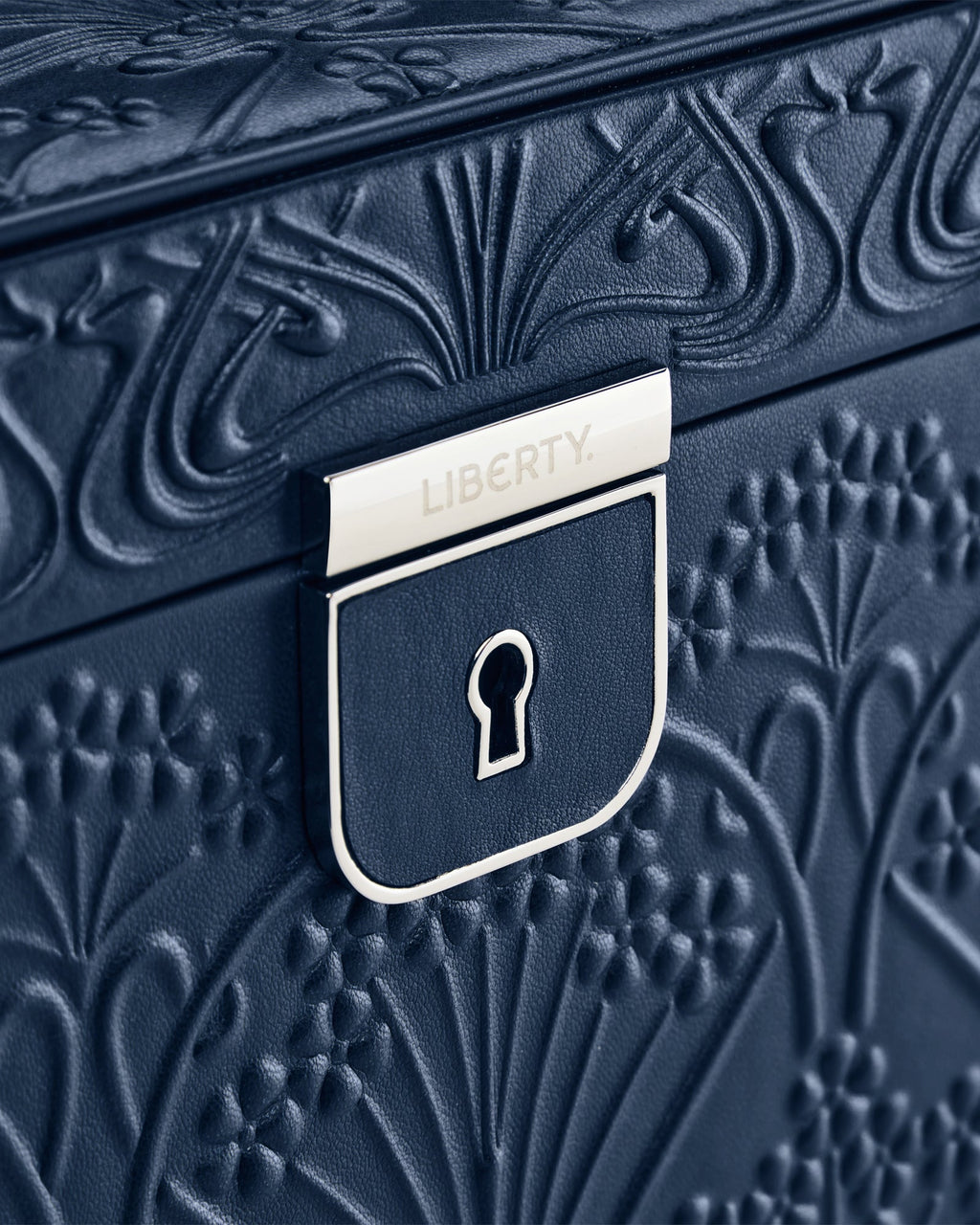 Liberty Large Embossed Jewelry Box