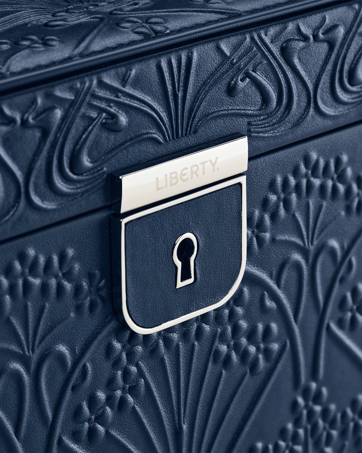 Liberty Large Embossed Jewelry Box