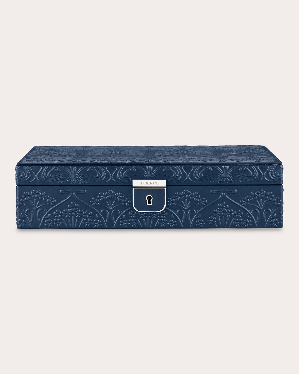 Liberty Medium Embossed Jewelry Box