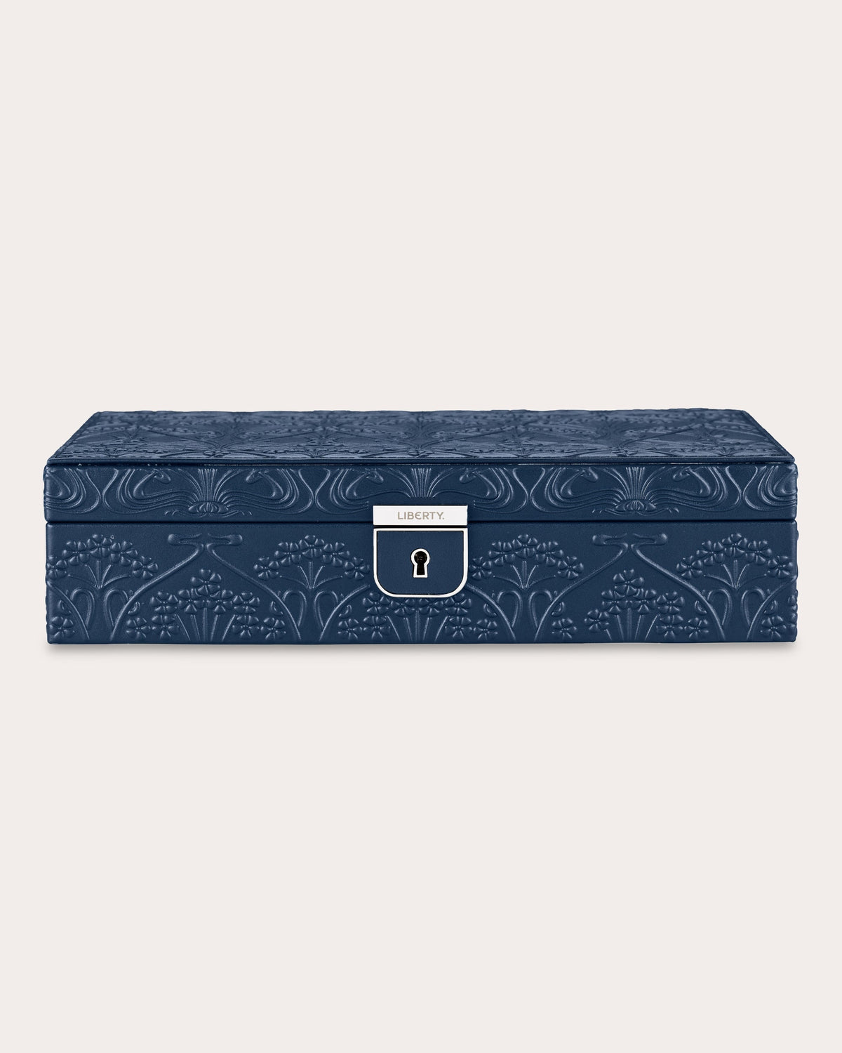 Liberty Medium Embossed Jewelry Box