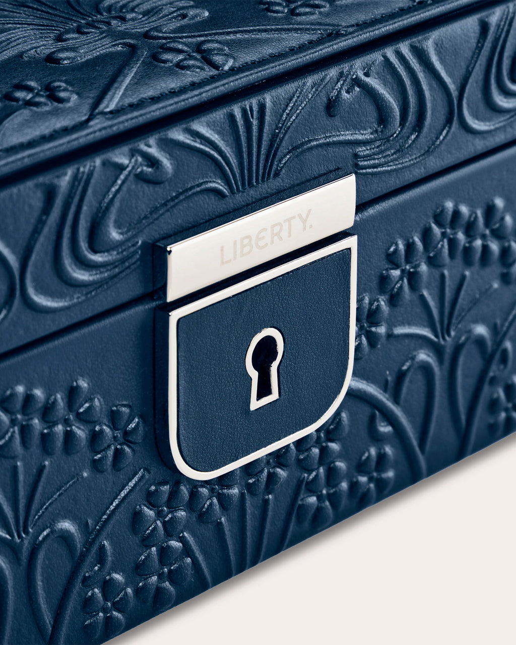 Liberty Medium Embossed Jewelry Box